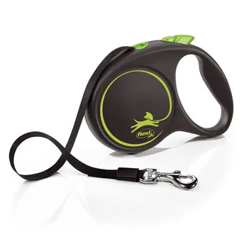Lesa caini, Flexi, pana la 50 kg, marime L, 5 metri, verde