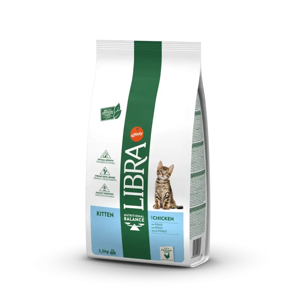 Hrana Uscata Pisicute, Libra Cat Kitten, 1.5 kg