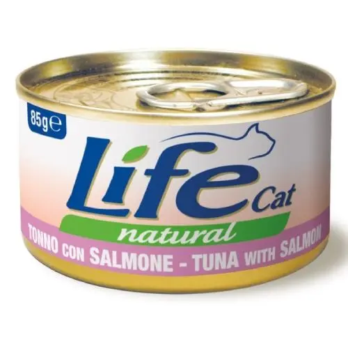 Hrana Umeda Pisici, Life Cat, Ton & Somon, 85 g