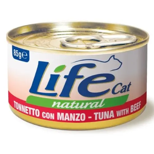 Hrana Umeda Pisici, Life Cat, Ton & Vita, 85 g