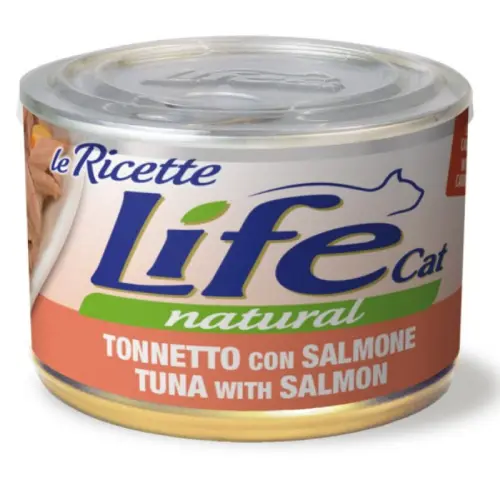Hrana Umeda Pisici, Life Cat, Ton, Somon & Morcov, 150 g