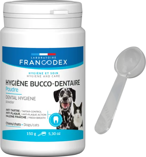 Francodex, Pasta de Dinti Pudra Dog/ Cat, 150 g