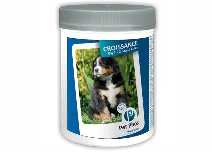 Pet Phos Croissance Ca/p2 Special Grand Chien, 100 tablete