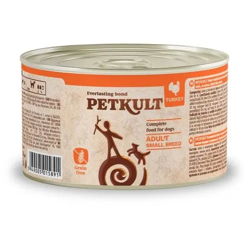 Petkult Dog Mini Adult Curcan, 185 g