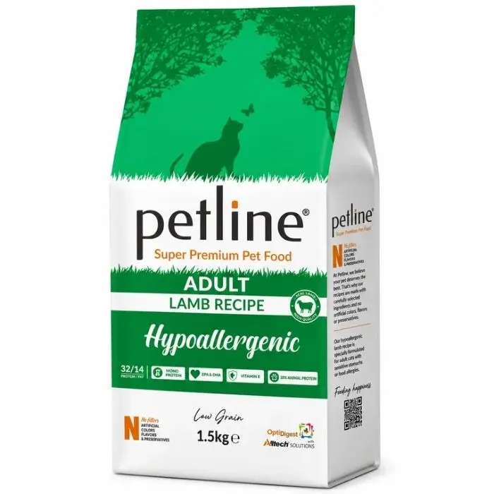 Hrana uscata pisici, Petline Hypoallergenic Adult, Miel, 1.5 kg