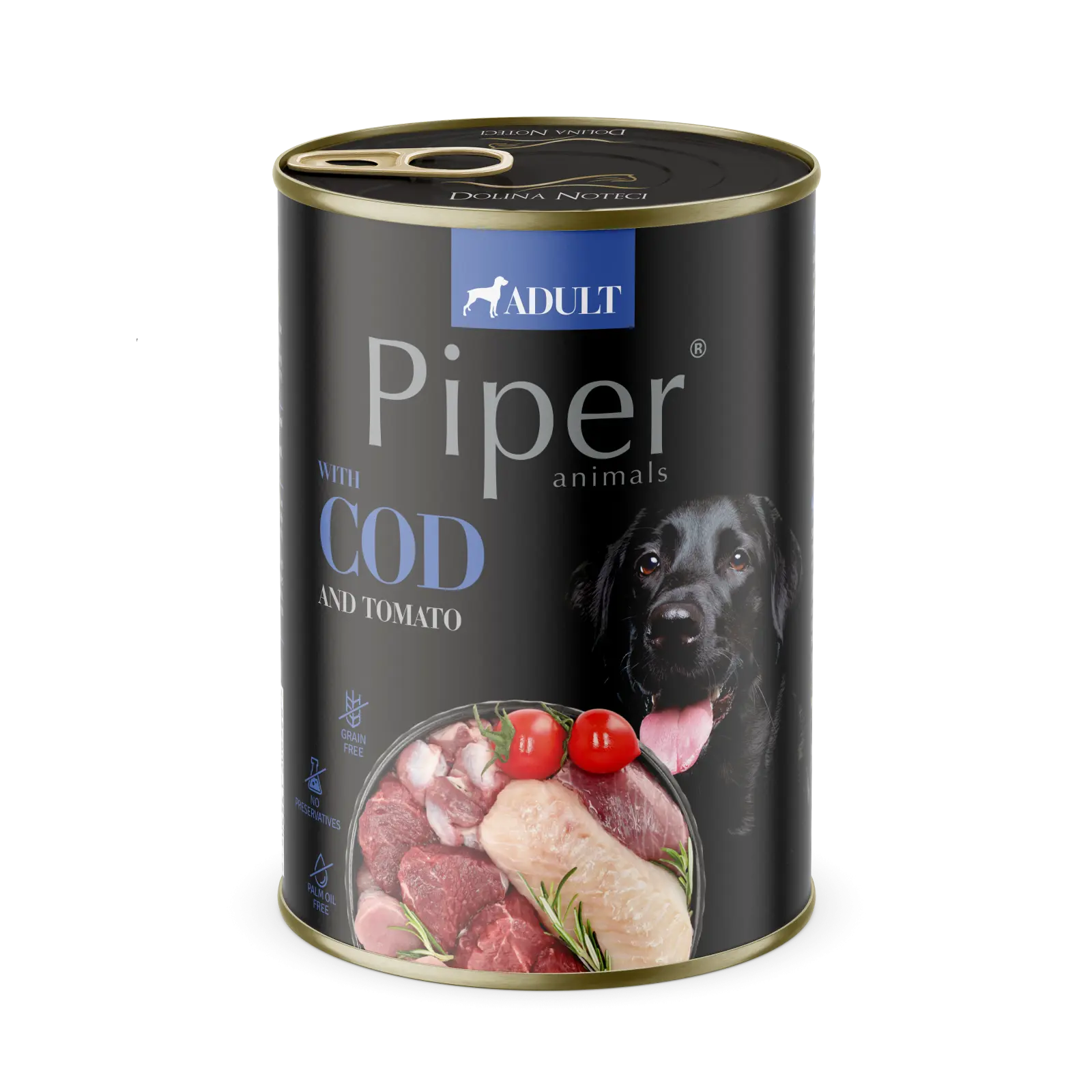 Piper Adult Dog, Cod si Tomate, 400 g