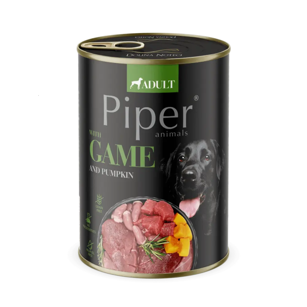Piper Adult Dog, Vanat si Dovleac, 400 g