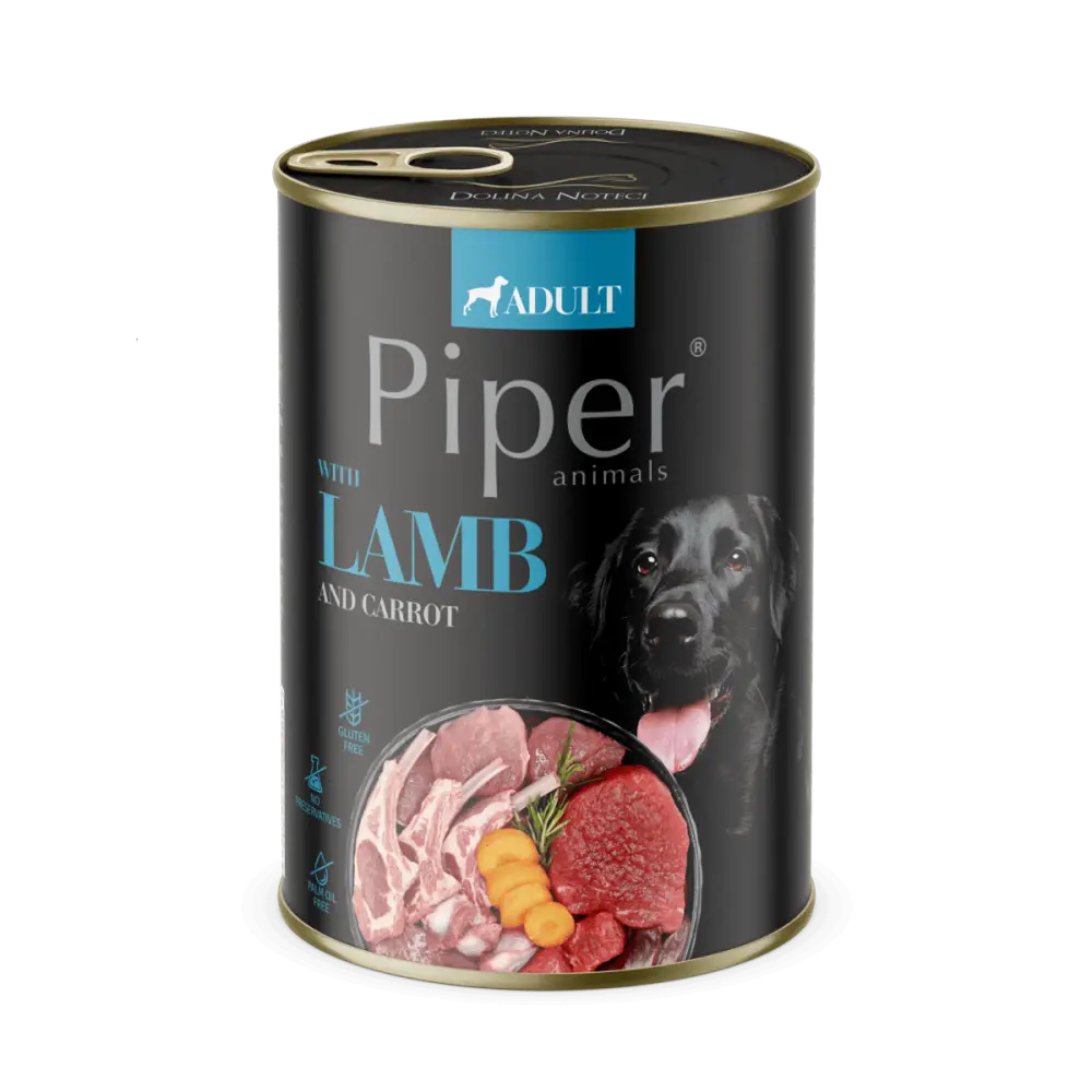 Piper Adult Dog, Miel si Morcov, 400 g