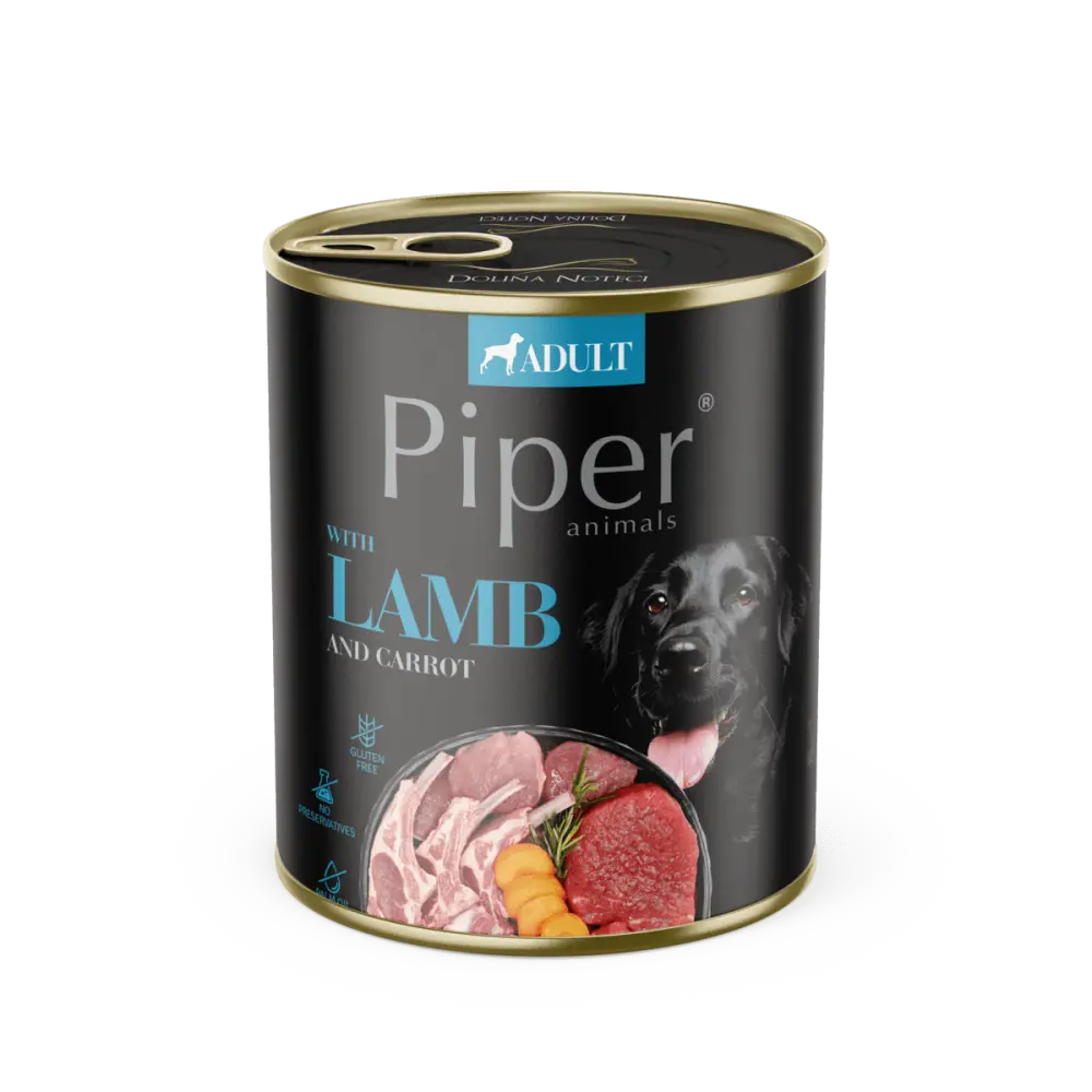 Piper Adult Dog, Miel si Morcov, 800 g