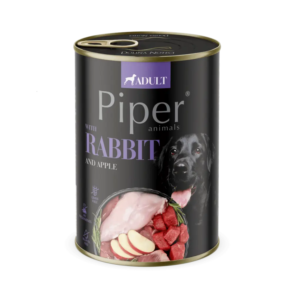 Piper Adult Dog, Iepure si Mar, 400 g