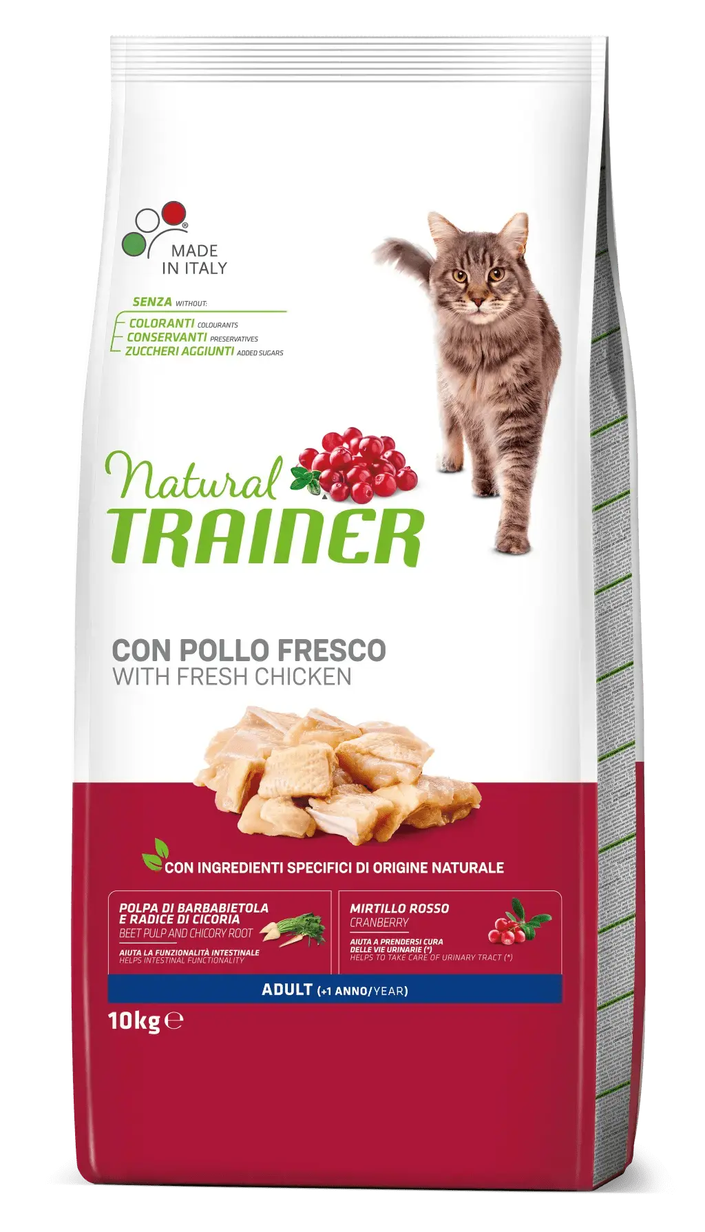 Hrana Uscata Pisici, Natural Trainer, Pui, 10 kg