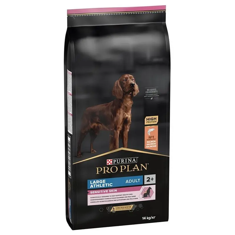 PURINA PRO PLAN ADULT Everyday Nutrition, Talie Mare Atletica, Somon, 10 kg