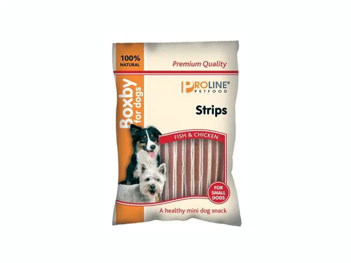 Proline Dog Boxby Strips 100g