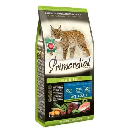 Primordial Grain-Free Holistic Cat Adult, Somon & Ton, 2 kg