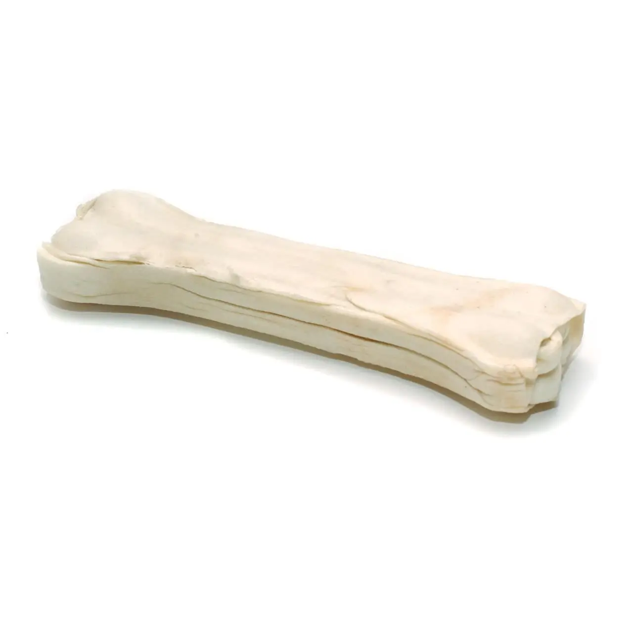 Recompense Pentru Caini Os Presat Alb, 7.5 cm