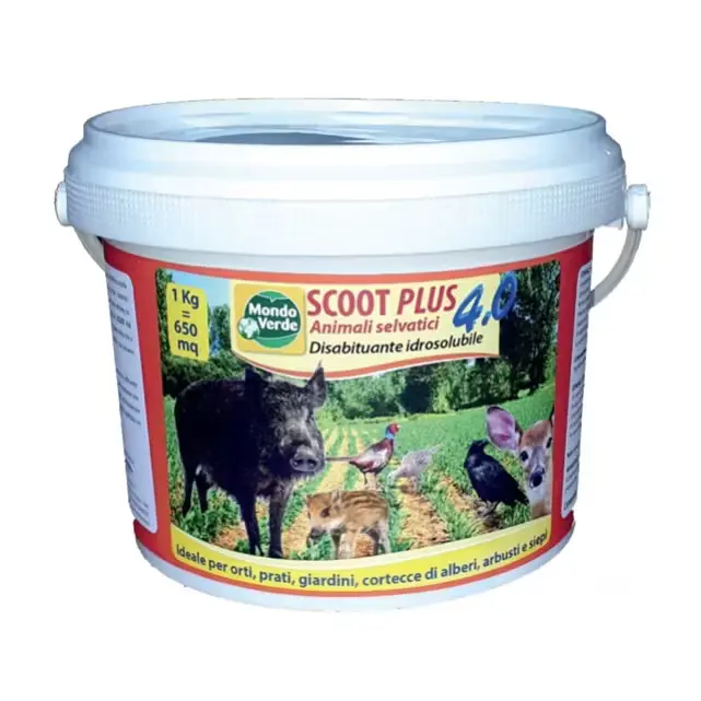 Pulbere repelenta pentru animale salbatice, Mondo Verde, 1 kg