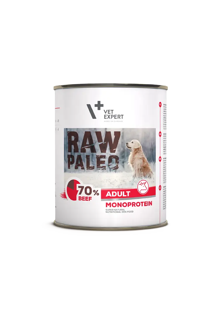 Raw Paleo, Conserva Monoproteica, Adult, Vita, 800 g