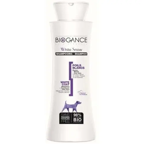 Sampon pentru caini Biogance Dog Shampoo White Aloe, 250 ml