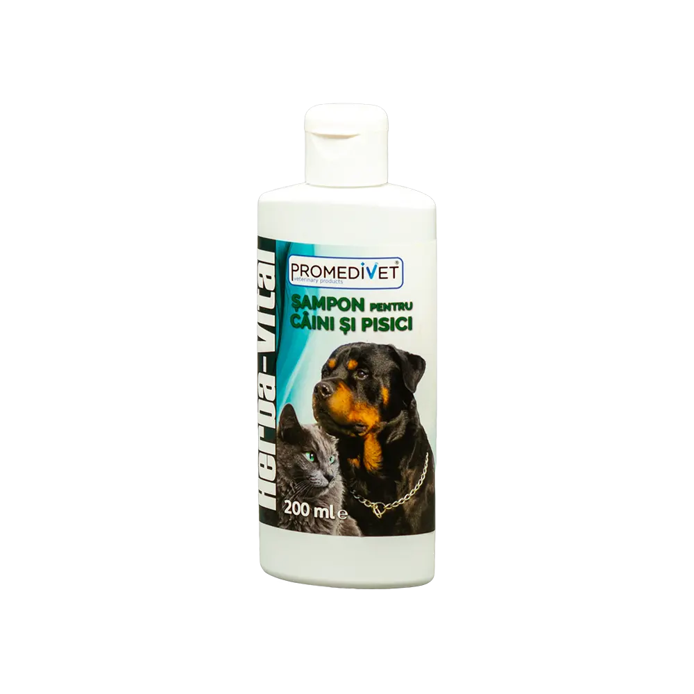 Sampon Herba Vital caini si pisici, 200 ml