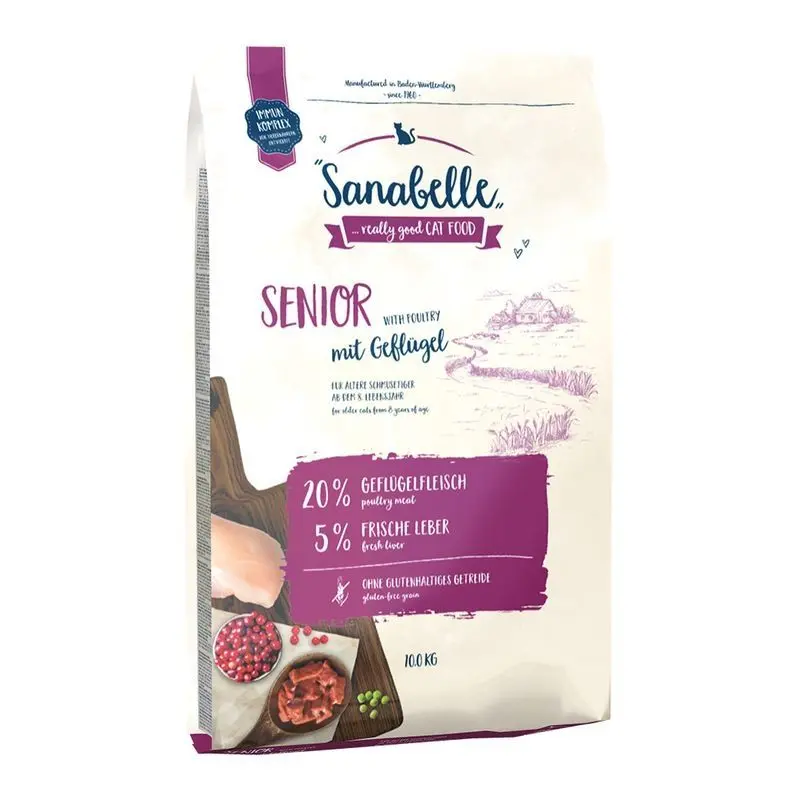 Hrana uscata pisici, Sanabelle Senior, 10 kg