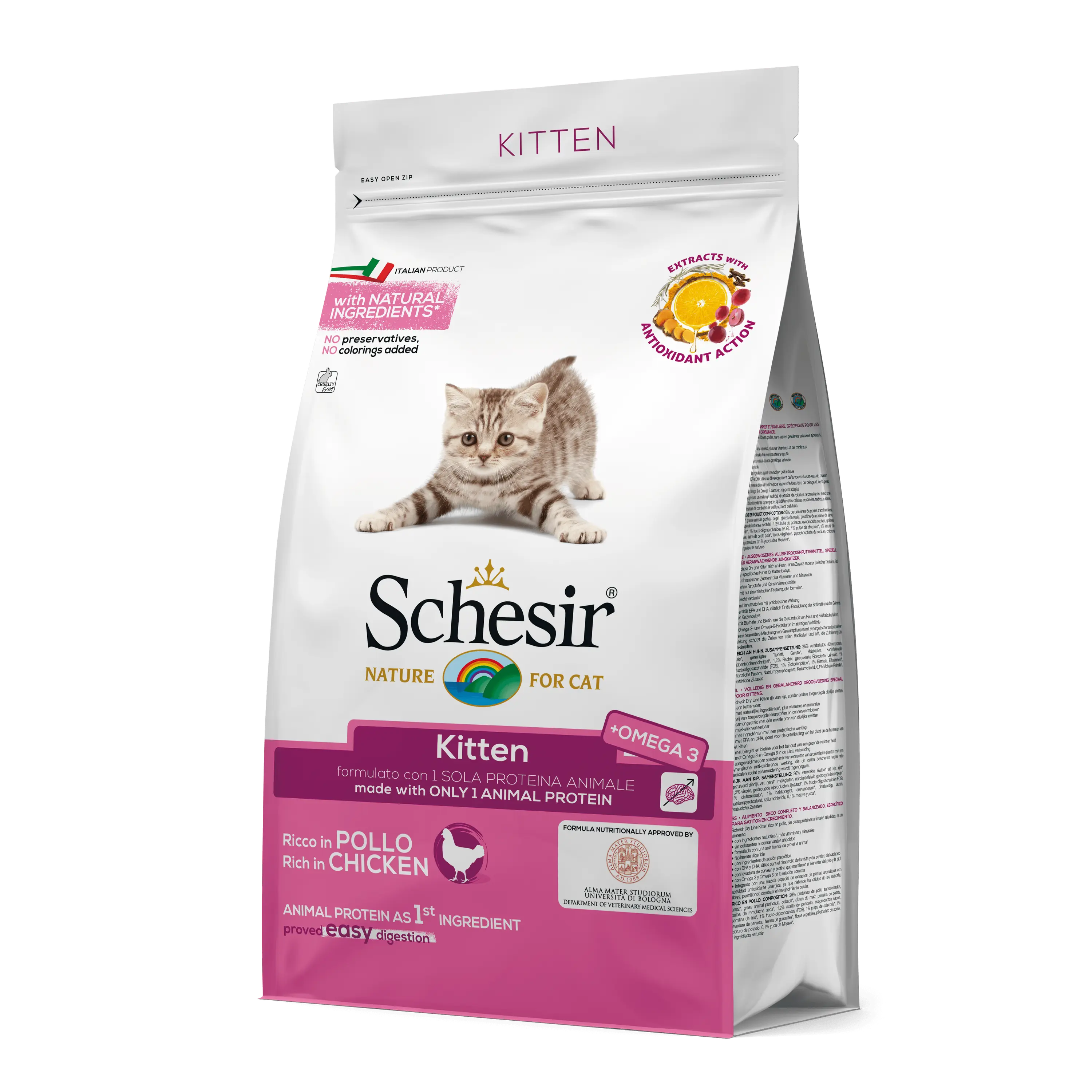 Hrana uscata pisici, Schesir Kitten Pui, 10 kg