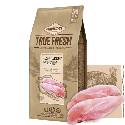 Carnilove True Fresh Turkey for Adult Dogs, 11.4 kg