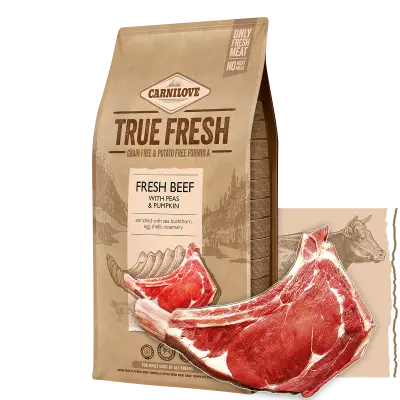 Carnilove True Fresh Beef for Adult Dogs, 4 kg