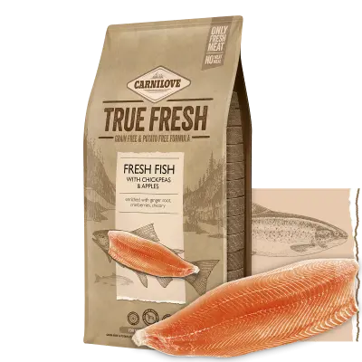 Carnilove True Fresh Fish for Adult Dogs, 1.4 kg