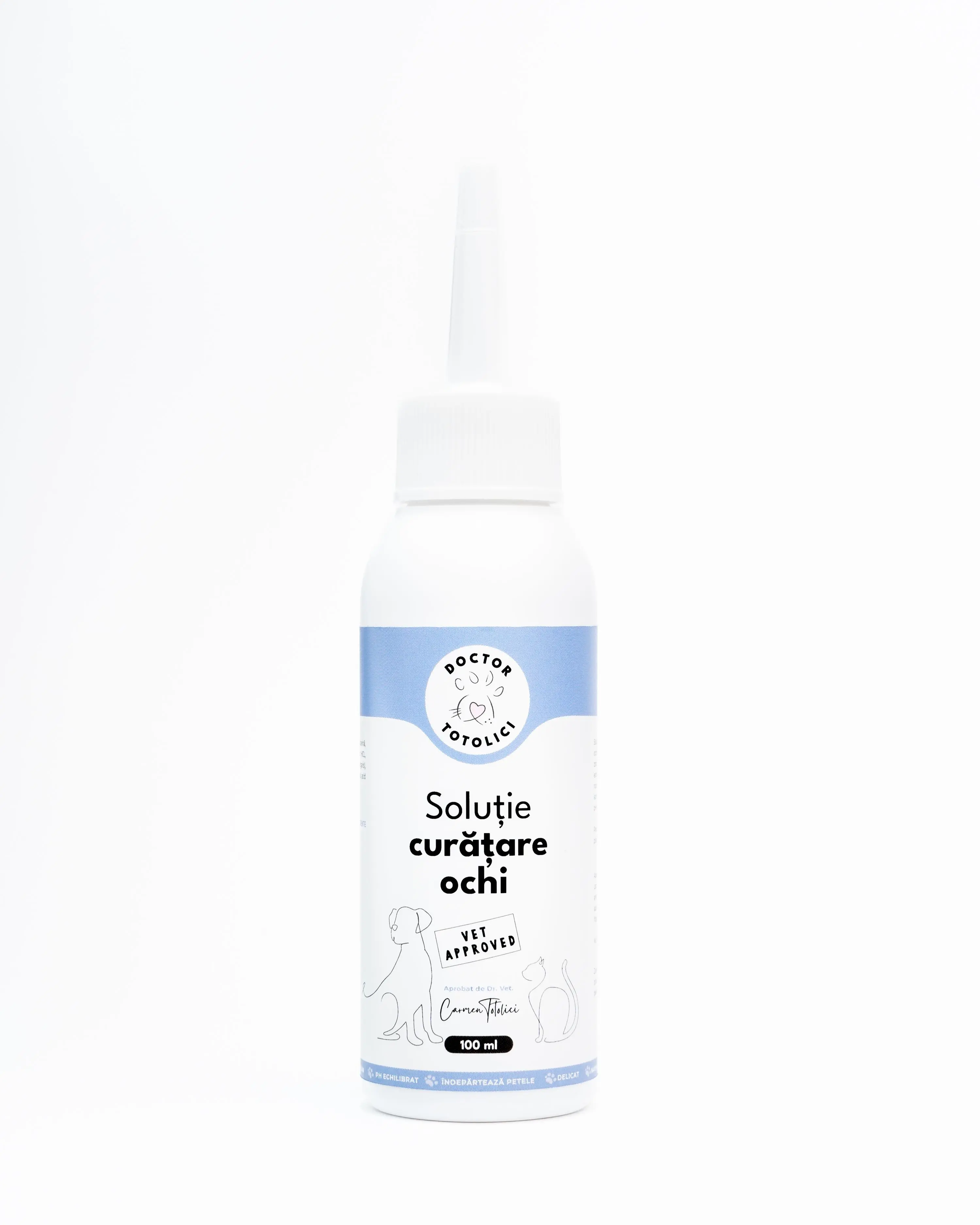 Solutie curatare ochi Doctor Totolici, 100 ml