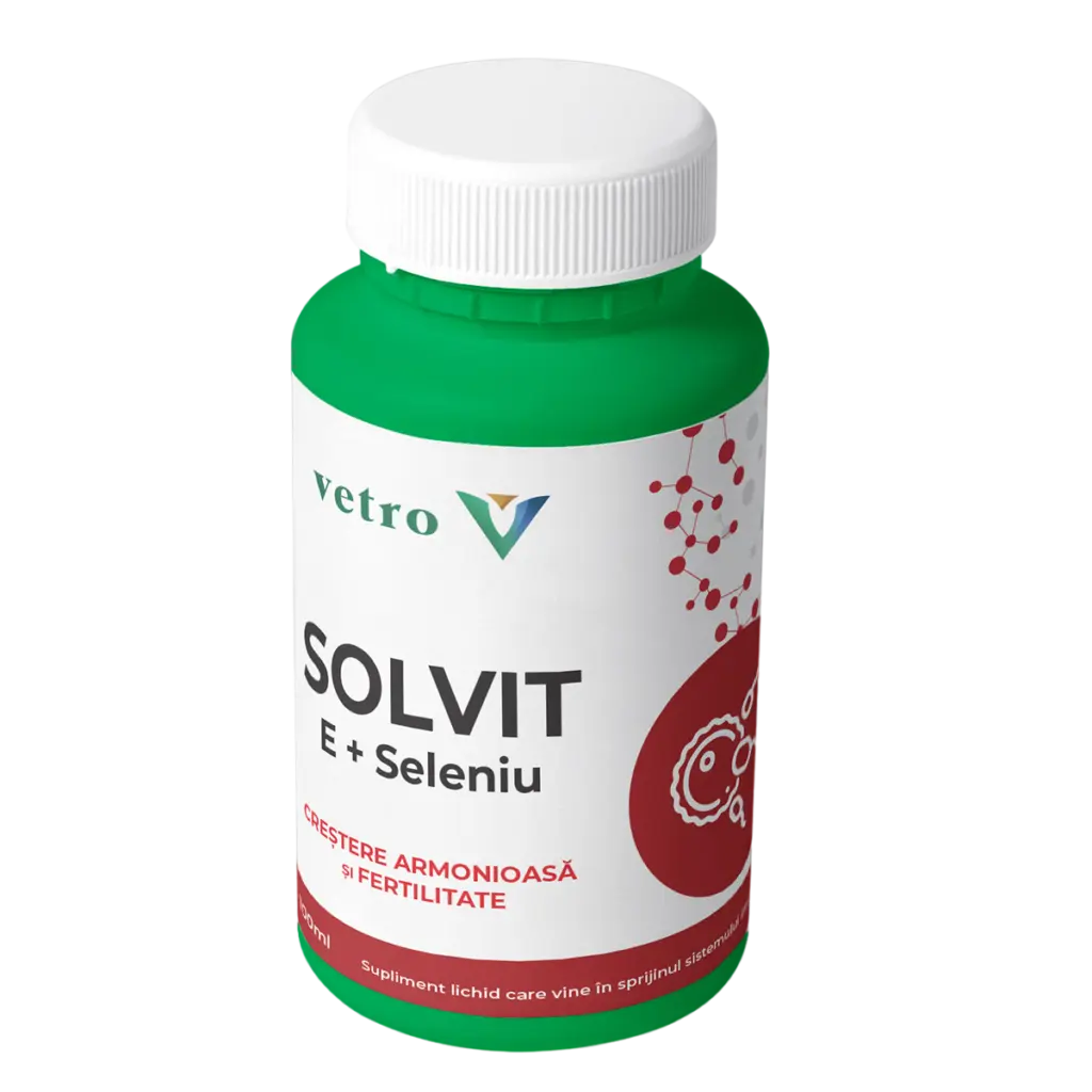 Solvit Vitamina E + Seleniu, 100 ml