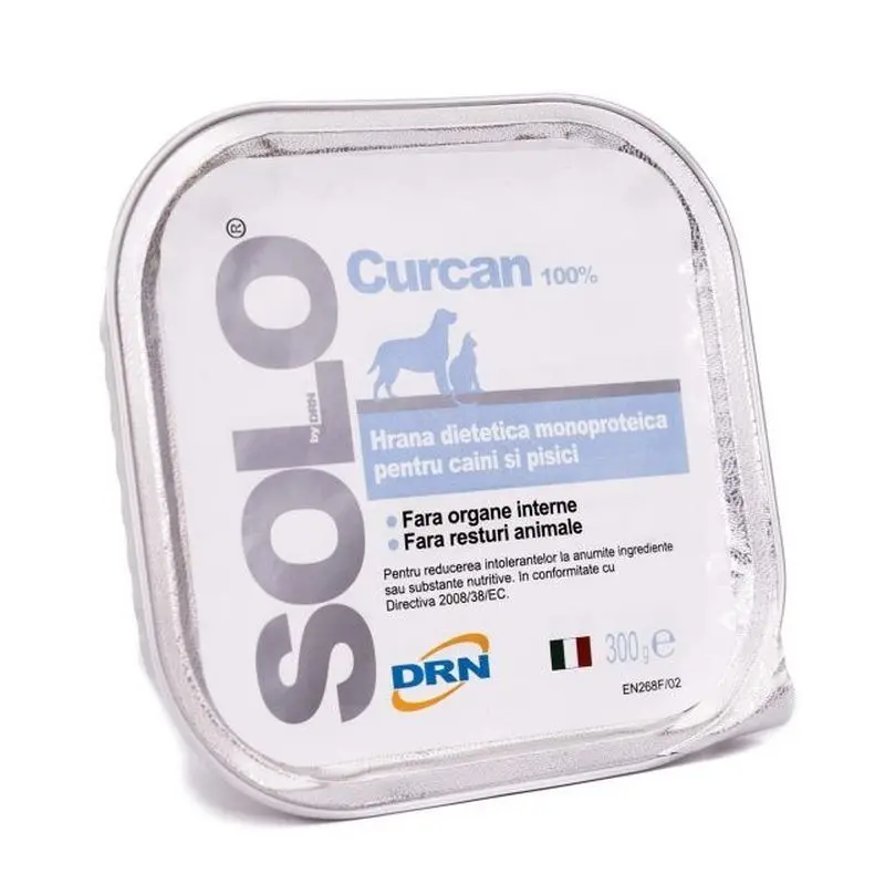 Solo, conserva 100% Curcan, 100 g