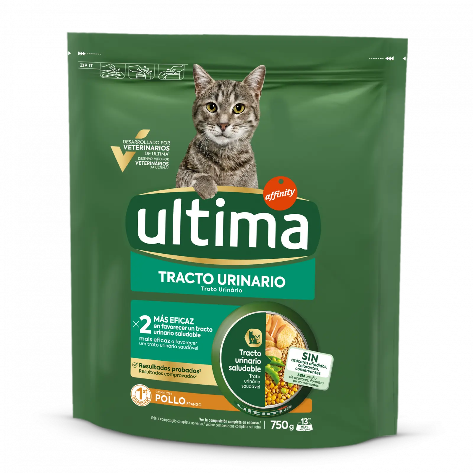 Hrana uscata pisici, Ultima Cat, Adult, pentru Tractul Urinar, 750 g