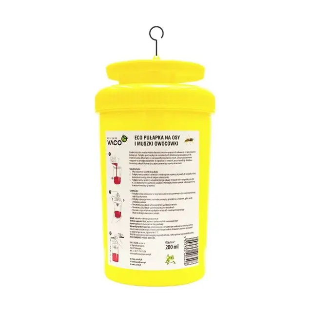 Capcana viespi si muste, cu reincarcare, VACO, 200 ml