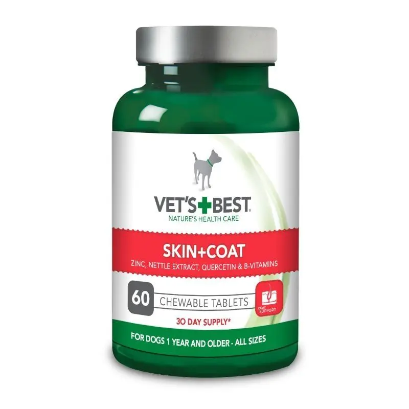 Vet's Best Skin & Coat, 60 tablete