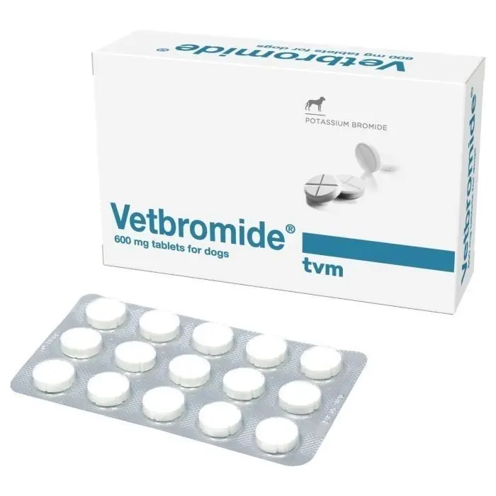 Agent antiepileptic, Vetbromide, 600 mg/ 60 tablete