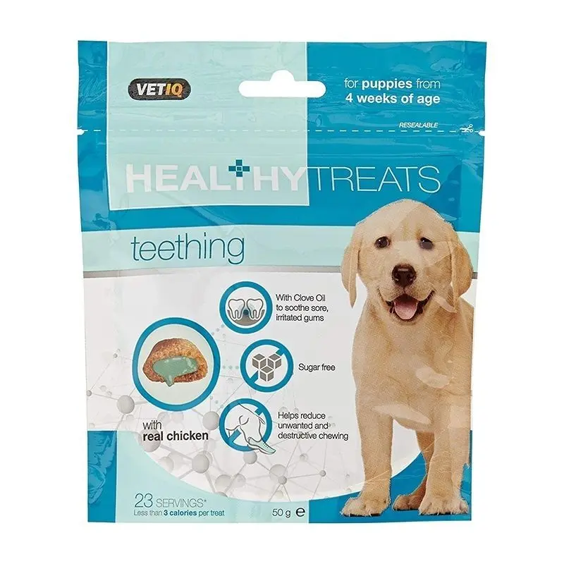Recompense caini, Vetiq Snack Puppy Teething, 50 g