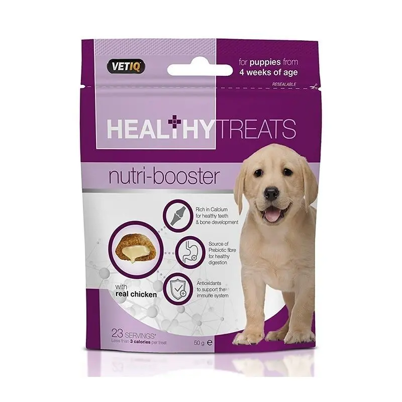 Recompense caini, Vetiq Snak Puppy Nutri-Boosters, 50 g