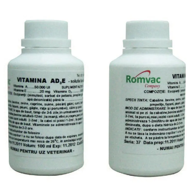 Vitamina AD3E, 50 ml