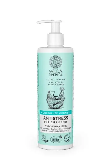 Sampon Wilda Siberica, Antistress, Caini si Pisici, 250 ml