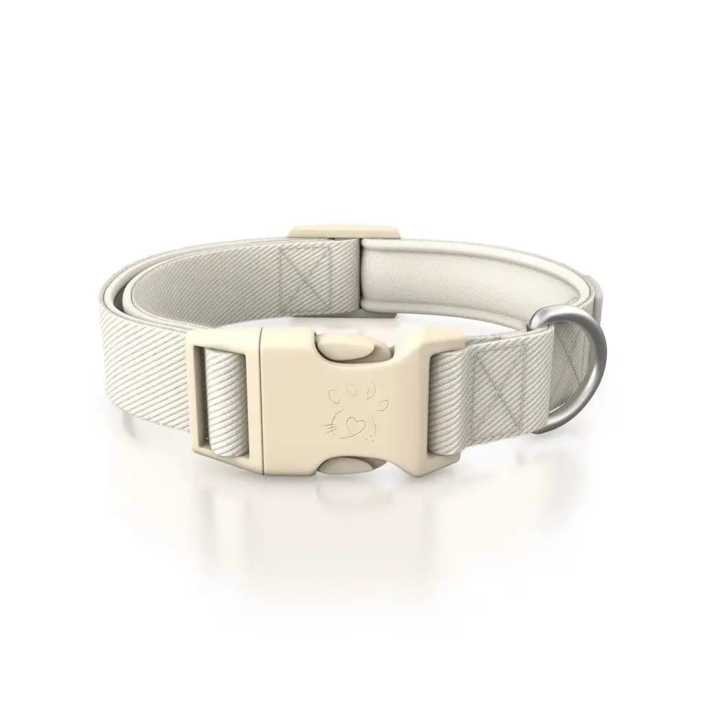 Zgarda Quick Release din policoton ultra-usoara Doctor Totolici, culoare Oat Milk, marimea M