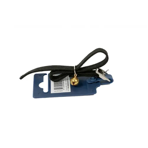 Zgarda Pisica Elastica Neagra, 30 cm