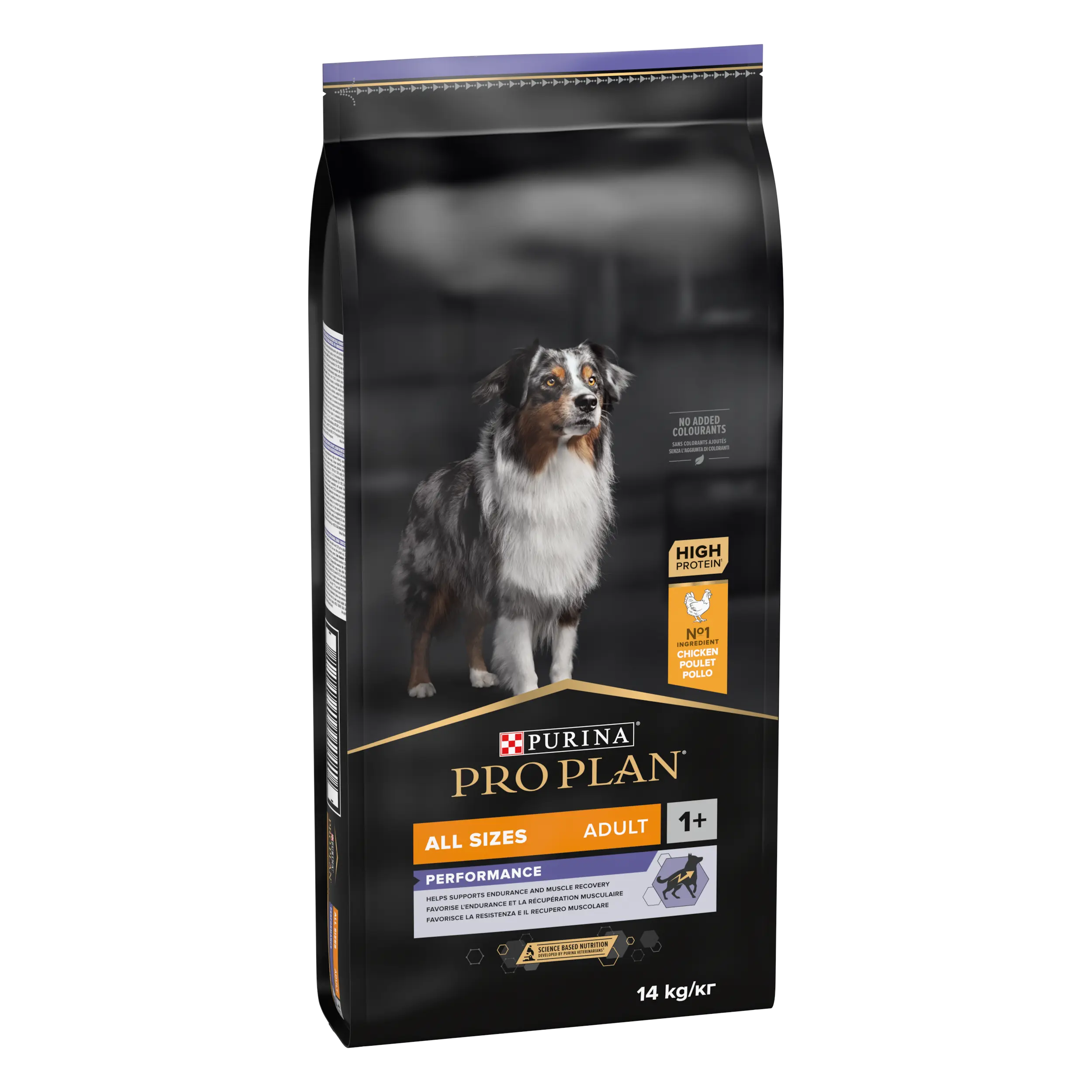 PURINA PRO PLAN ADULT Performance, Toate Taliile, Pui, 14 kg