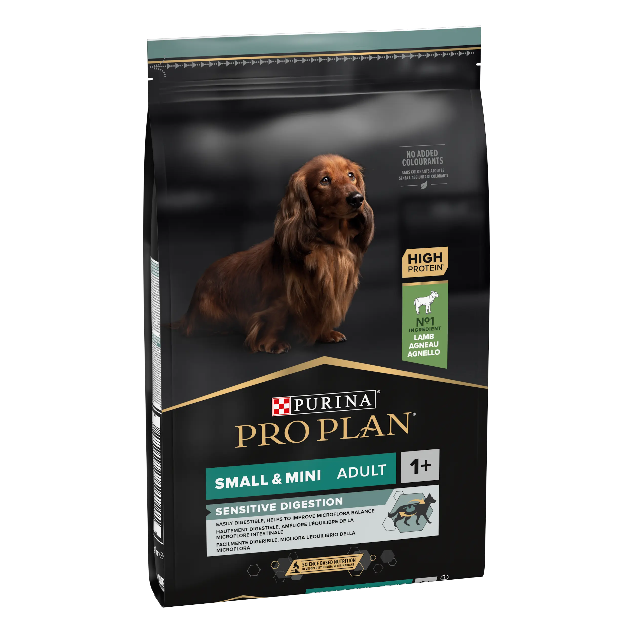 PURINA PRO PLAN ADULT Sensitive Digestion, Talie Mica si Foarte Mica, Miel, 7 kg