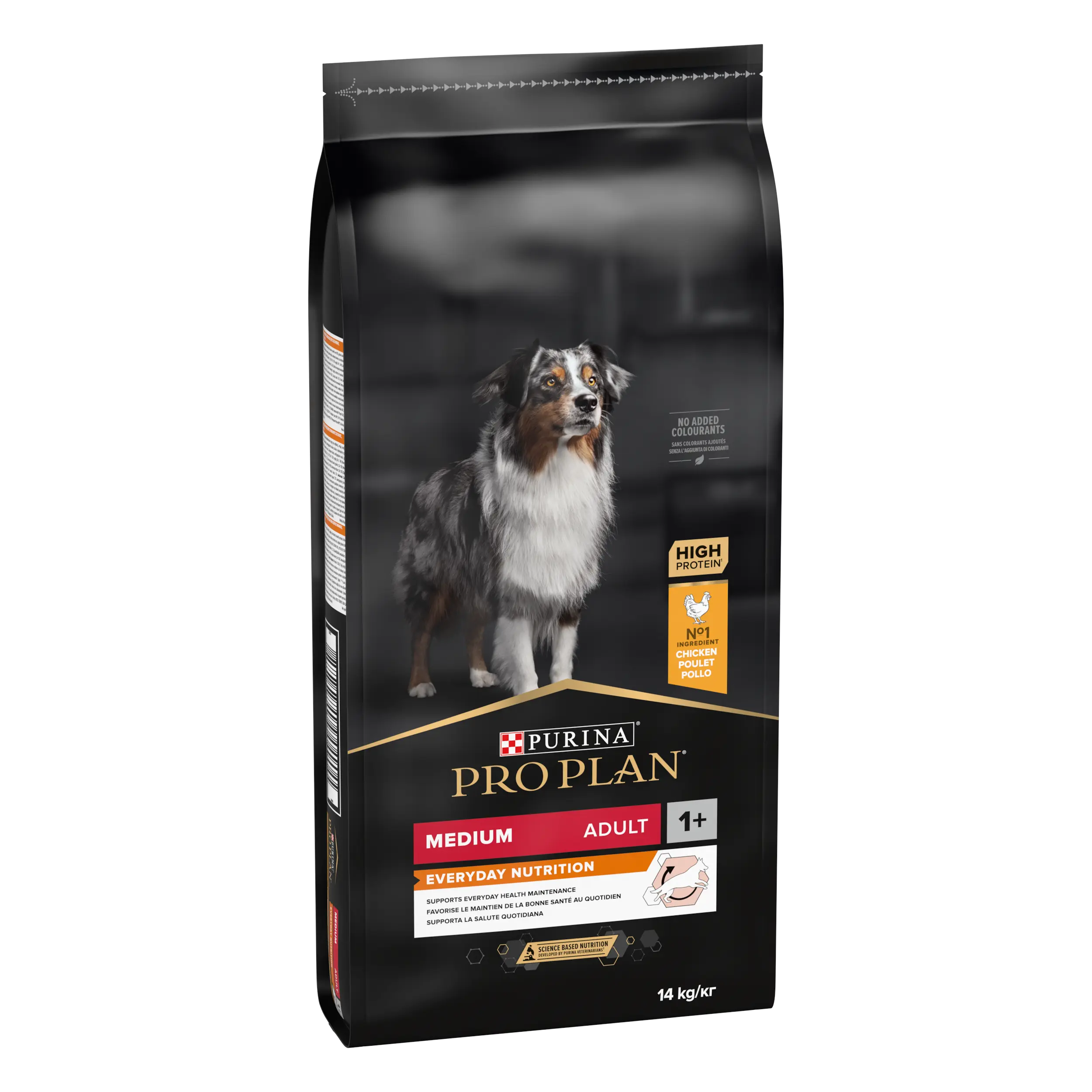 PURINA PRO PLAN ADULT Everyday Nutrition, Talie Medie, Pui, 10 kg