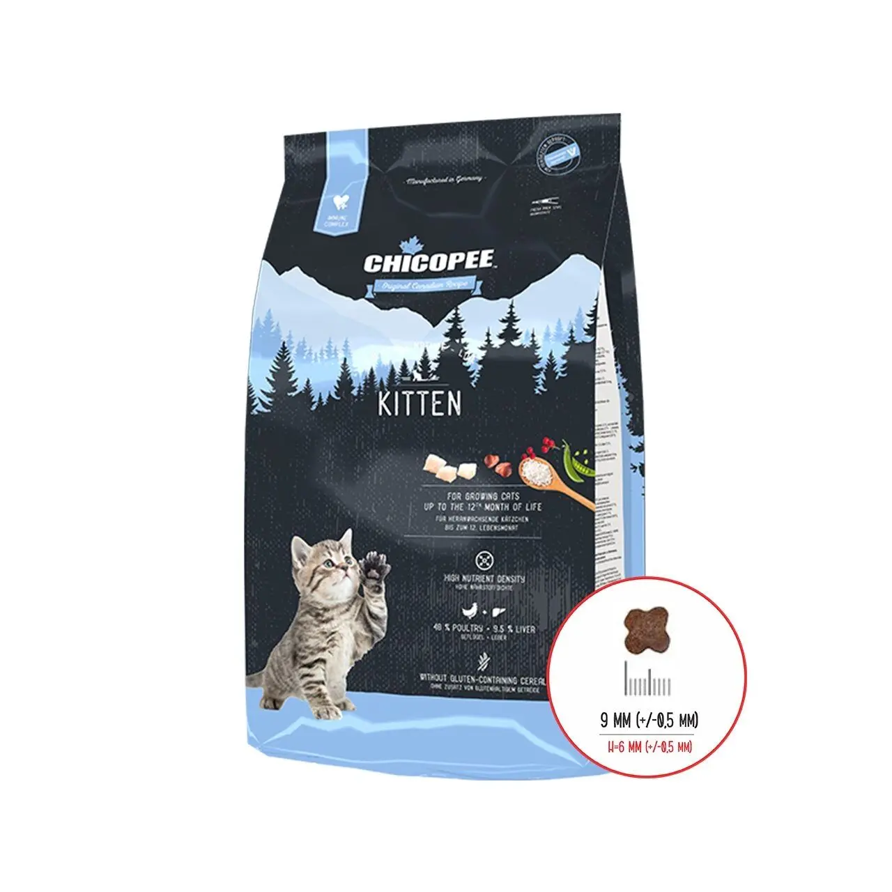 Hrana Uscata Pisici, Chicopee Holistic Nature Line, Kitten, 8 kg