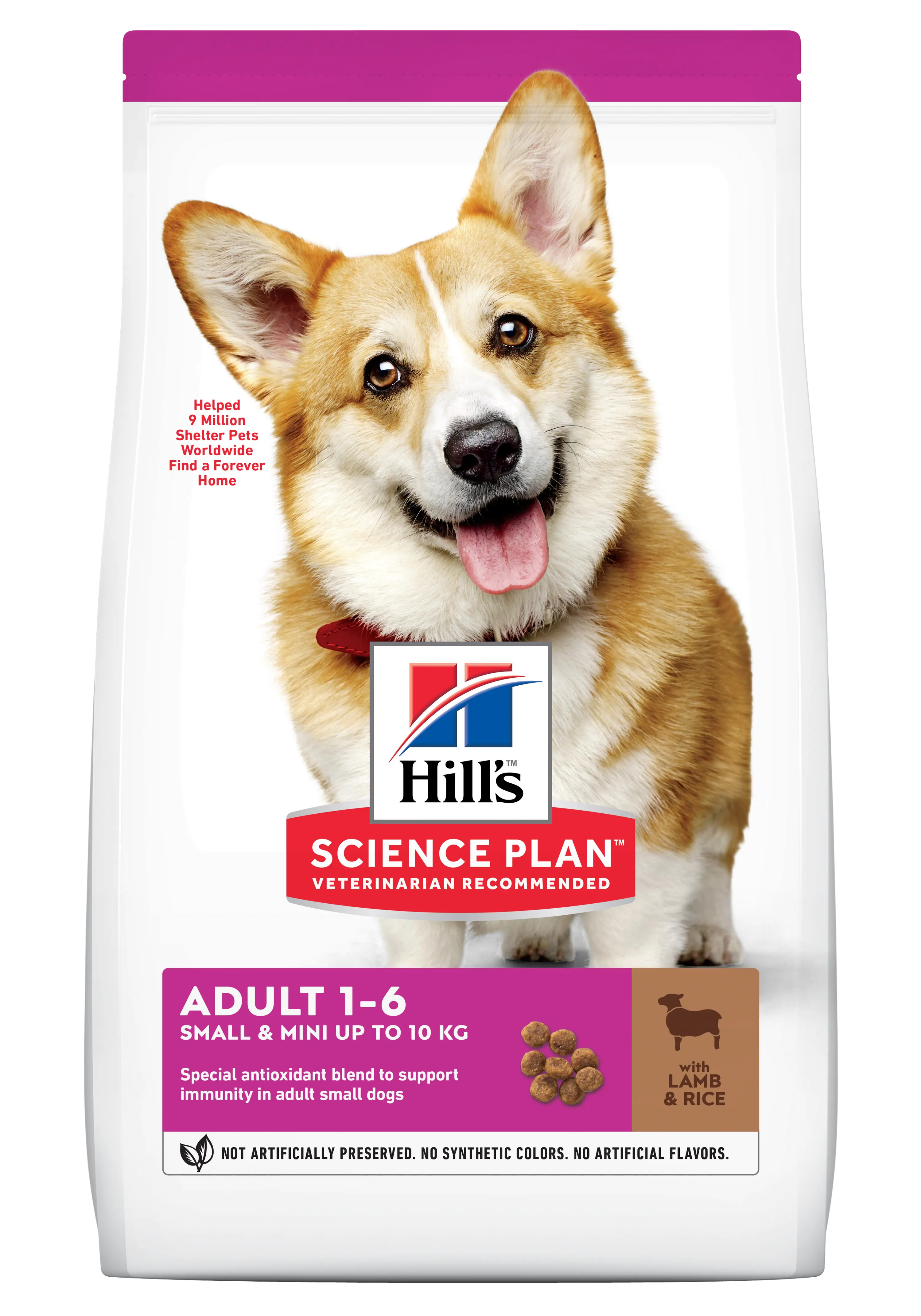 Hrana uscata caini, Hill's Science Plan Canine Adult Small and Mini Lamb and Rice, 1.5 kg