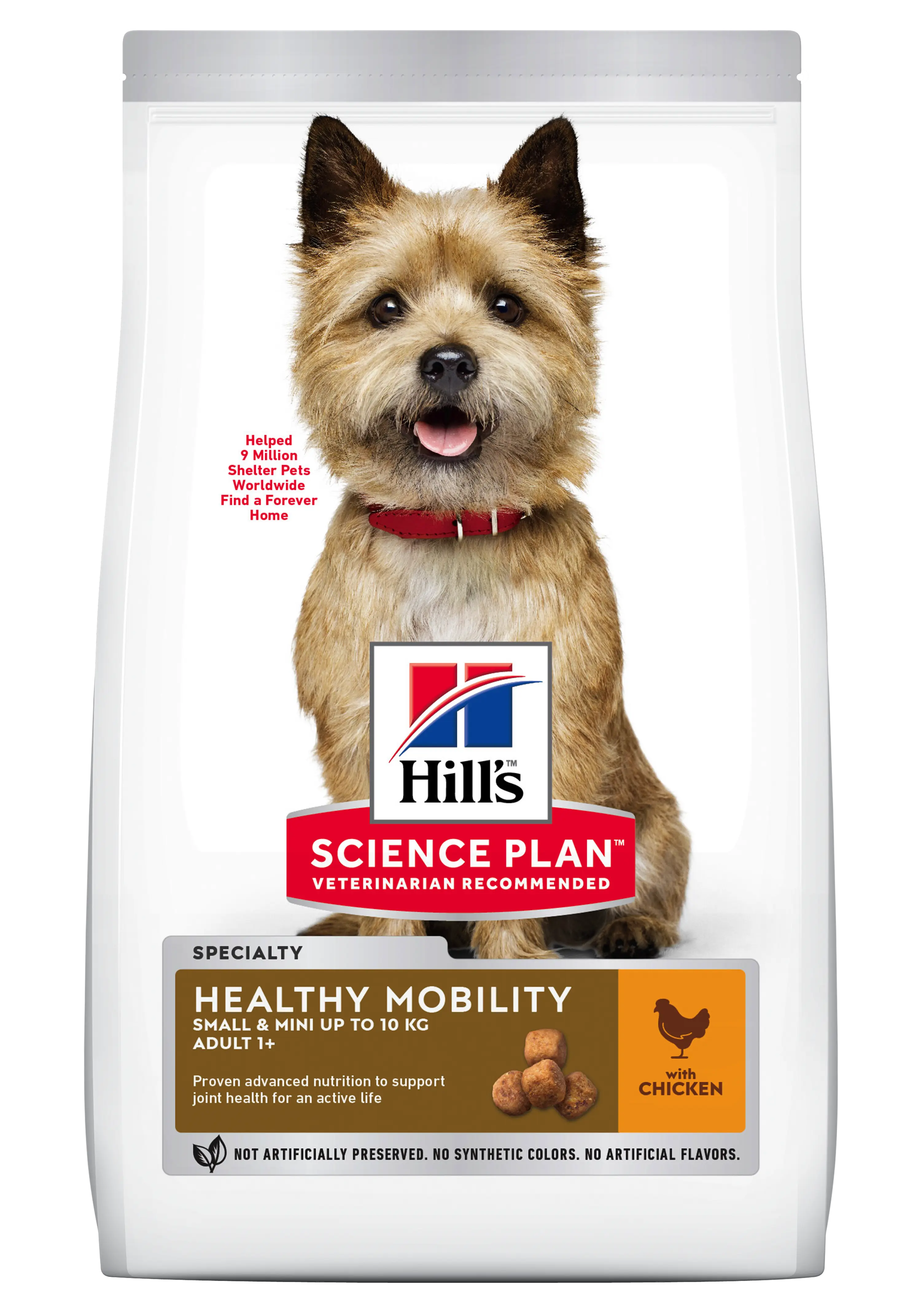 Hill's Science Plan Canine Adult Healthy Mobility Small and Mini Chicken, 6 kg