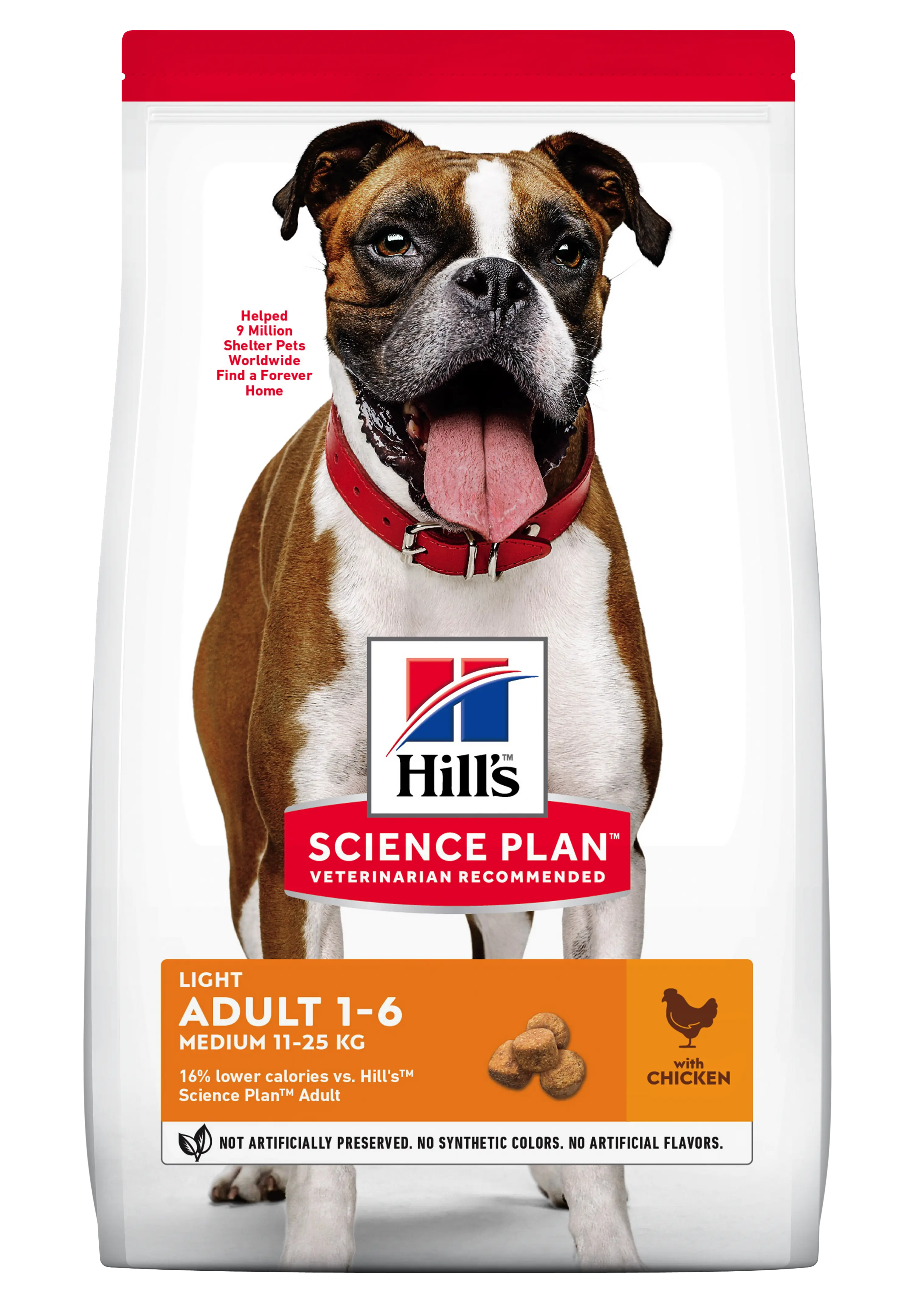 Hill's Science Plan Canine Adult Light Medium Chicken, 2.5 kg