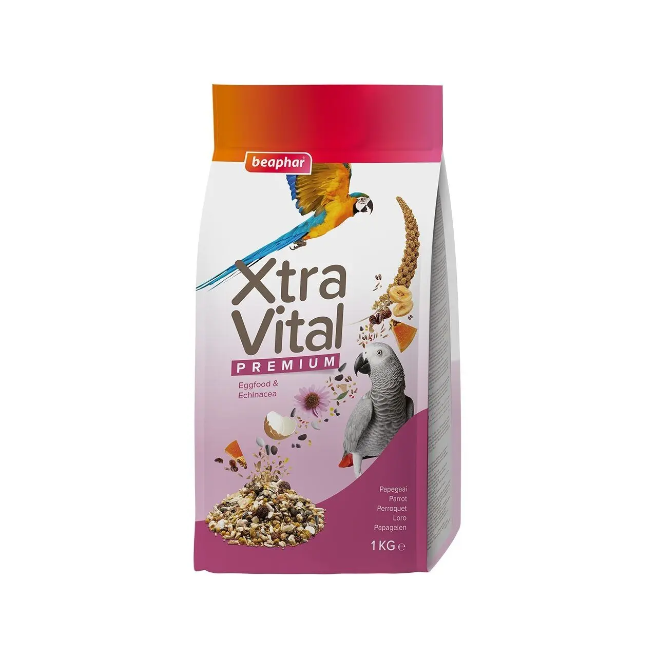 Beaphar Xtra Vital Hrana Premium pentru Papagali, 1 kg