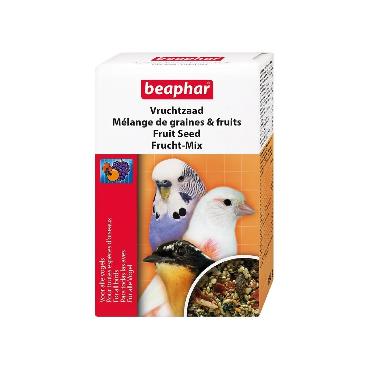 Beaphar Supliment Mix Fructe Seminte Pasari Exotice, 150 g